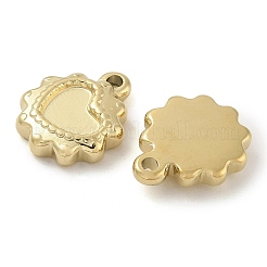 Ion Plating(IP) 304 Stainless Steel Pendant Cabochon Settings&nbsp;STAS-B075-25G