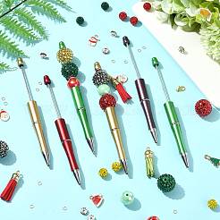 Christmas Theme DIY Beadable Pen Making Kits&nbsp;DIY-FS0009-41