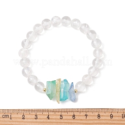 Natural Quartz Crystal Beaded Stretch Bracelets for Women&nbsp;BJEW-TA00727