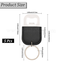 5Pcs Stainless Steel Bottle Openers&nbsp;AJEW-CL0001-15C