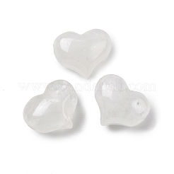 天然混合宝石ビーズ  チャンキーハート  14~14.5x17~17.5x10.5~11mm  穴：1~1.4mm&nbsp;G-M423-01-M