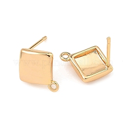 SHEGRACE Brass Stud Earring Findings&nbsp;XGRQ6M520-902G