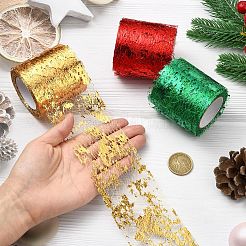 3 Rolls 3 Colors Polyester Lace Trims Ribbons for Sewing Decoration&nbsp;OCOR-SP0001-31
