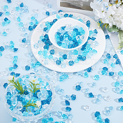 プラスチックアイスブロック800色4個  模造食品  食べ物を再生する  ドールハウスアクセサリー用  小道具の装飾のふりをする  ミックスカラー  13.5x11x12mm  200個/カラー&nbsp;AJEW-PH0007-41