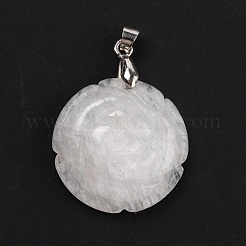 Natural Quartz Crystal Pendants&nbsp;G-I319-02P-09