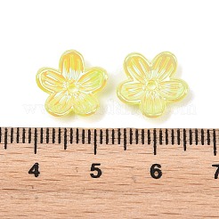 UV Plating Opaque Acrylic Bead Cap&nbsp;OACR-K001-42B