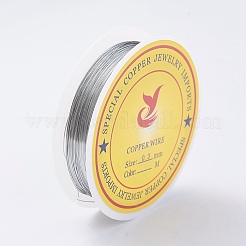 Round Copper Jewelry Wire&nbsp;CWIR-S002-0.3mm-01