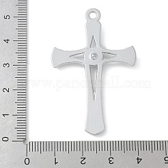 Alloy Rhinestone Pendants&nbsp;PALLOY-D290-13P