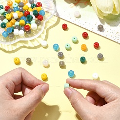 100Pcs 10 Colors K9 Glass Beads Strands&nbsp;GLAA-YW0003-59
