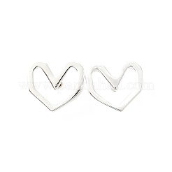 925 Sterling Silver Stud Earrings&nbsp;EJEW-P305-01C-P