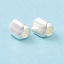 925スターリングシルバービーズ  トライプリズム  銀  3x3x3.5mm  穴：1.5mm  約112個/7g&nbsp;LS-STER-D035-07S