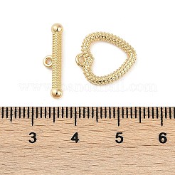 Brass Toggle Clasps&nbsp;KK-K391-01G