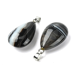 Natural Banded Agate Pendants&nbsp;GG-K002-09K