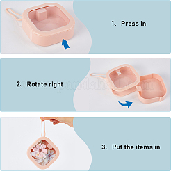 Multifunctional Plastic Pocket-Sized Push Switch Organizers Case&nbsp;CON-WH20006-004C