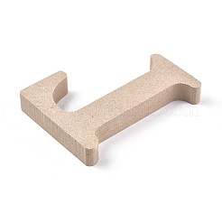 Letter Unfinished Wood Slices&nbsp;DIY-WH0162-62L
