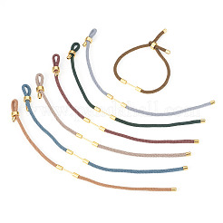 7Pcs 7 Colors Braided Nylon Cord Bracelet Making&nbsp;MAK-TA0001-31