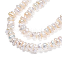 Natural Cultured Freshwater Pearl Beads Strands&nbsp;PEAR-N015-04B