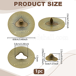 Alloy Candle Lids&nbsp;DIY-WH0308-966AB