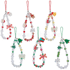 Christmas Theme DIY Mobile Strap Making Kits&nbsp;DIY-SC0033-27