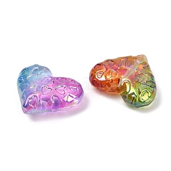 UV Plating Transparent Acrylic Beads&nbsp;MACR-L007-05B