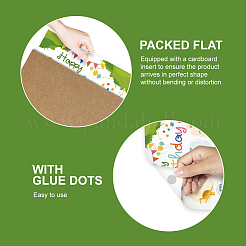 2Pcs Reusable Happy Birthday Chart Posters&nbsp;AJEW-WH0671-004