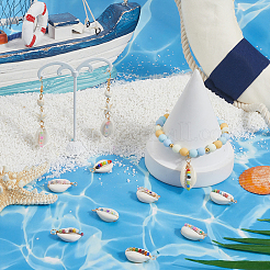 30Pcs Natural Shell Pendants&nbsp;FIND-SC0015-63
