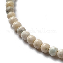 Natural Magnesite Beads Strands&nbsp;X-G-L555-02A-01