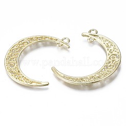 Alloy  2-Loop Link Pendants&nbsp;X-PALLOY-S121-227
