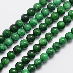 Natural Malaysia Jade Beads Strands&nbsp;X-G-A146-6mm-B04