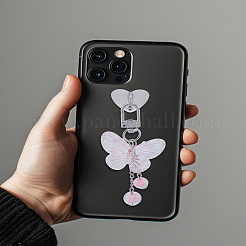 1Pc Butterfly Acrylic Pendant Decorations&nbsp;HJEW-LP0001-11
