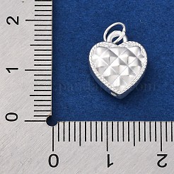 925 Sterling Silver Heart Charms&nbsp;STER-G045-05S