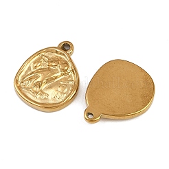 304 Stainless Steel Pendants&nbsp;STAS-L295-02G