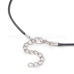 Electroplate Glass Beaded Dark Cyan Christmas Tree & Alloy Star Pendant Black Waxed Cotton Cord Necklaces&nbsp;NJEW-MZ00123-02