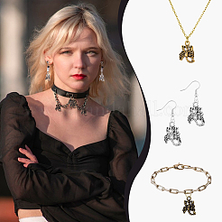 150Pcs 3 Styles Tibetan Style Alloy Pendants&nbsp;FIND-PH0027-76