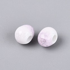 Handmade Crackle Porcelain Beads&nbsp;PORC-Q008-06A-03
