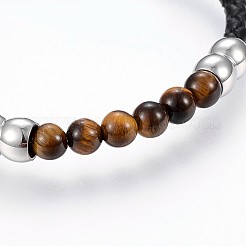 Braided Leather Cord Bracelets&nbsp;BJEW-K206-B-03