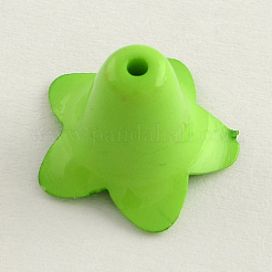 Opaque Acrylic Flower Bead Caps&nbsp;SACR-Q099-M55