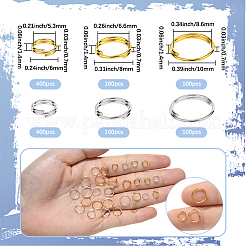 1320Pcs Iron Split Rings&nbsp;IFIN-SP0001-45