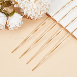 5Pcs Rack Plating Copper French Wire&nbsp;KK-BBC0013-59B