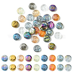 Electroplate Glass Beads&nbsp;EGLA-YW0005-02