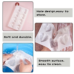 2Pcs 2 Style DIY Food Grade Silicone Molds&nbsp;DIY-SZ0006-55