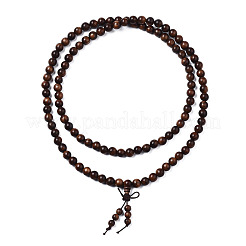Mala Bead Bracelet&nbsp;X-WOOD-T030-02