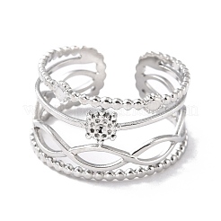 Tarnish Resistant 304 Stainless Steel Finger Rings&nbsp;RJEW-L102-33P