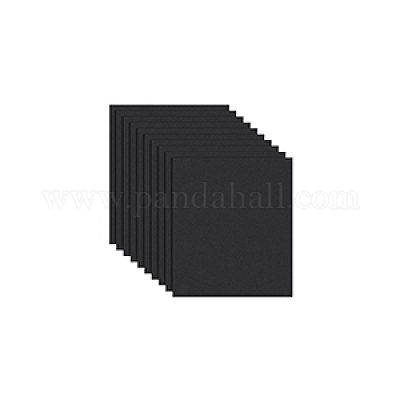 クラフト紙  長方形  ブラック  360x300x0.6mm&nbsp;AJEW-WH0314-538B-02-1