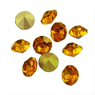 Glass Pointed Back Rhinestone&nbsp;CR2mm44Y-01-1