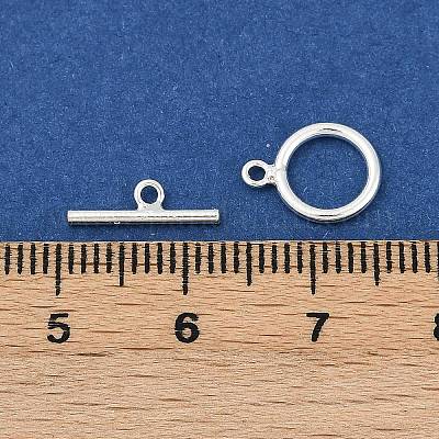 925 Sterling Silver Ring Toggle Clasps&nbsp;STER-A008-16-1