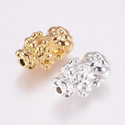Feng Shui Brass Beads&nbsp;KK-P116-20-1