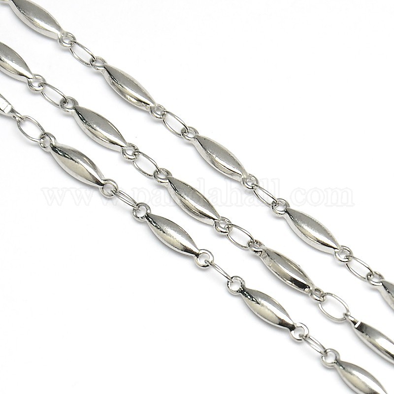 Wholesale Tarnish Resistant 304 Stainless Steel Decorative Rice Link ...