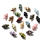 Handmade Porcelain Beads, Conch, Mixed Color, 20x10.5x10mm, Hole: 1.8mm