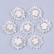 Transparent Clear Epoxy Resin Cabochons&nbsp;CRES-N025-02A-1